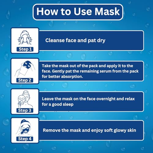 HEALTH FIXER Deep Collagen Overnight mask 34gx4ea | Real Collagen 2,160,000PPB for Elasticity | TikTok Trend Items | Original Hydrating Collagen Face Mask | Korean Skin Care - Image 7