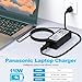 110W 15.6V 7.05A CF-AA5713A M2 CF-AA5713A M1 Power Charger Fit for Panasonic Toughbook CF-19 CF-31 CF-33 CF-52 CF-53 CF-54 CF-74 Laptop AC Adapter with Power Cord 5.5x2.5mm