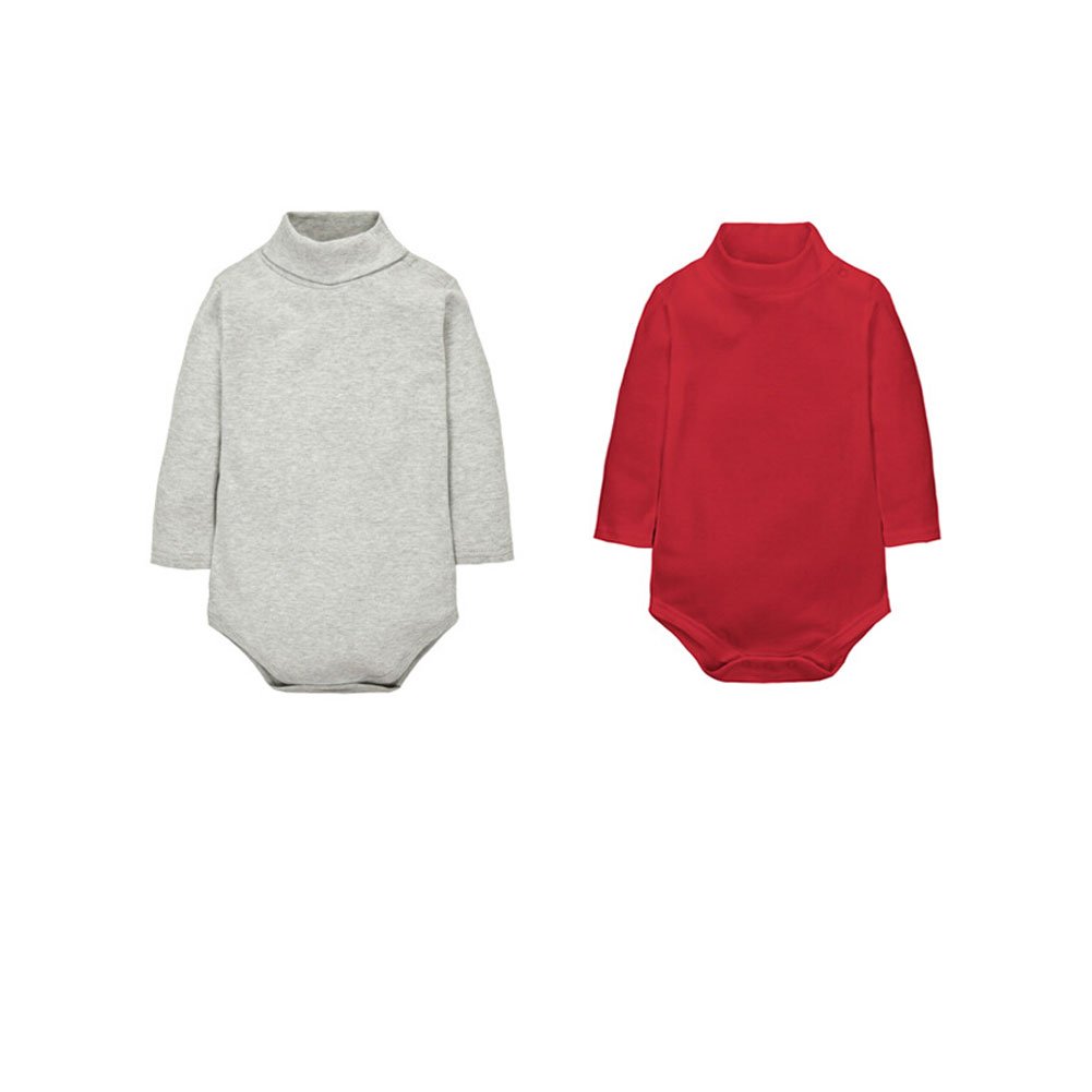 CuteOn Kids Kinder High Neck T-Shirt Baumwolle Tops Shirt Be
