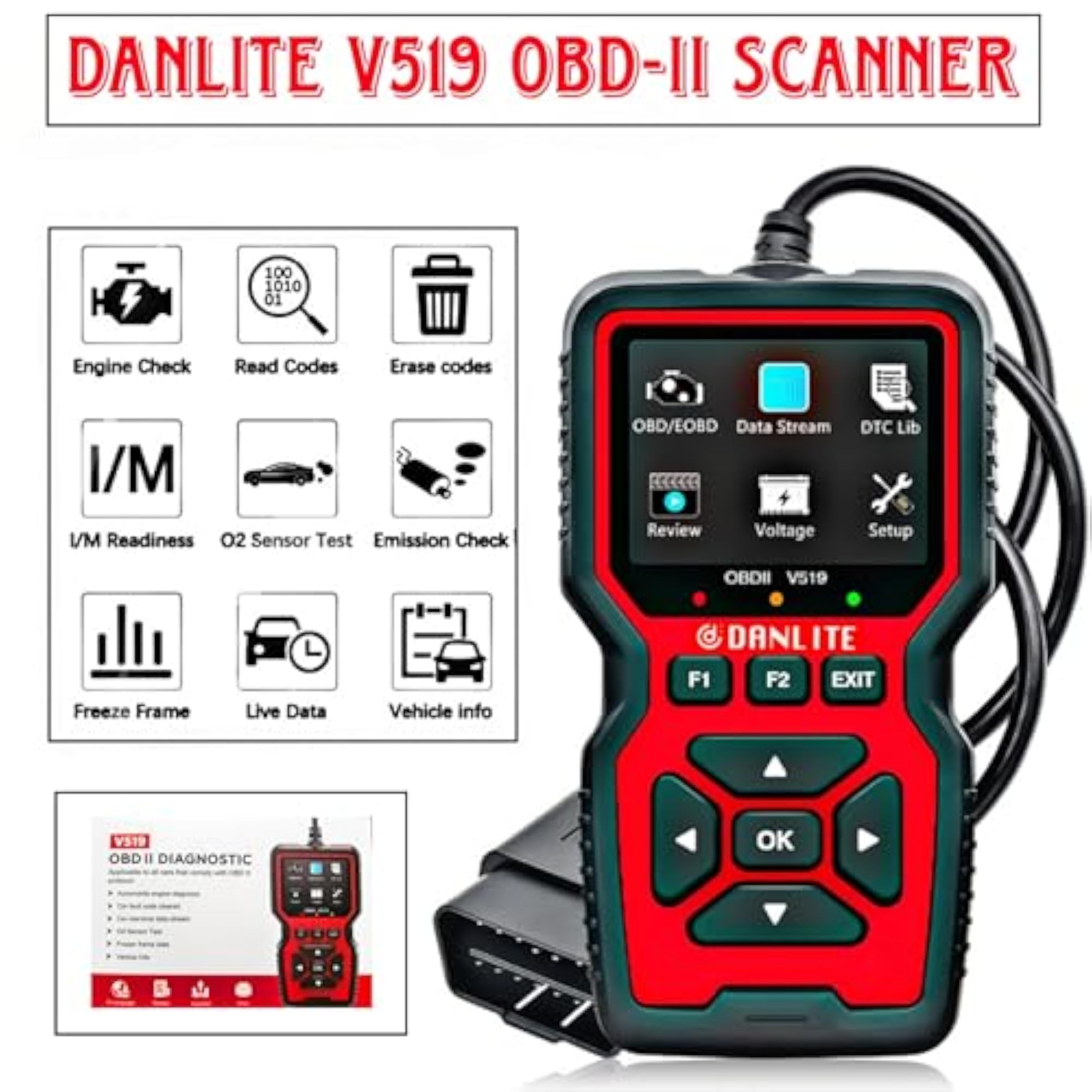 Bike Scanning Cable BS6, BS7 Fast Connectivity