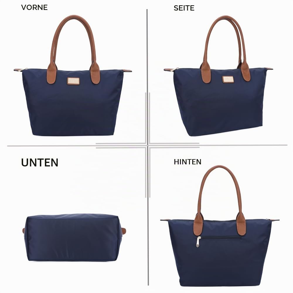 Gallantry Damentasche Shopper | Shopper in Lederoptik | Gallantry Paris Damen Hand- und Schultertasche - Damentasche in Lederoptik