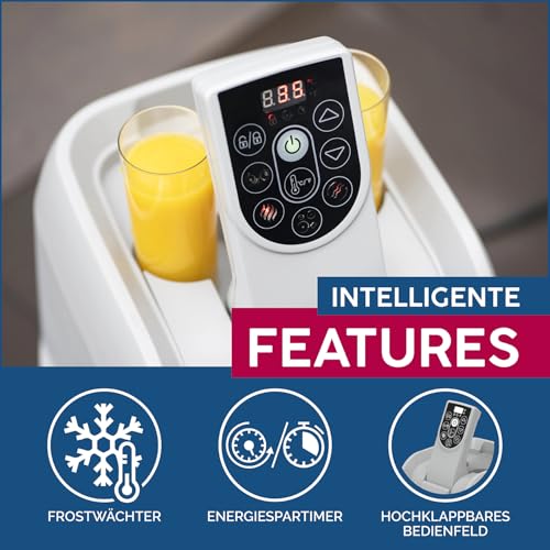 Bestway® Lay-Z-SPA® LED-Whirlpool Hollywood AirJet™ für 6 Personen Ø 196 x 66 cm, LED-Design