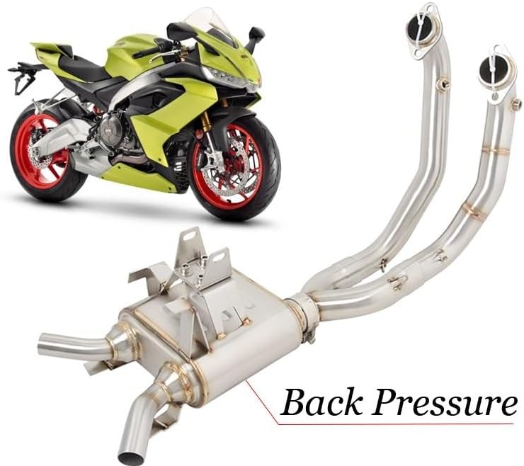 エキゾーストパイプ 中間パイプ MT-10 R1 2015-2021年 純正マフラーに