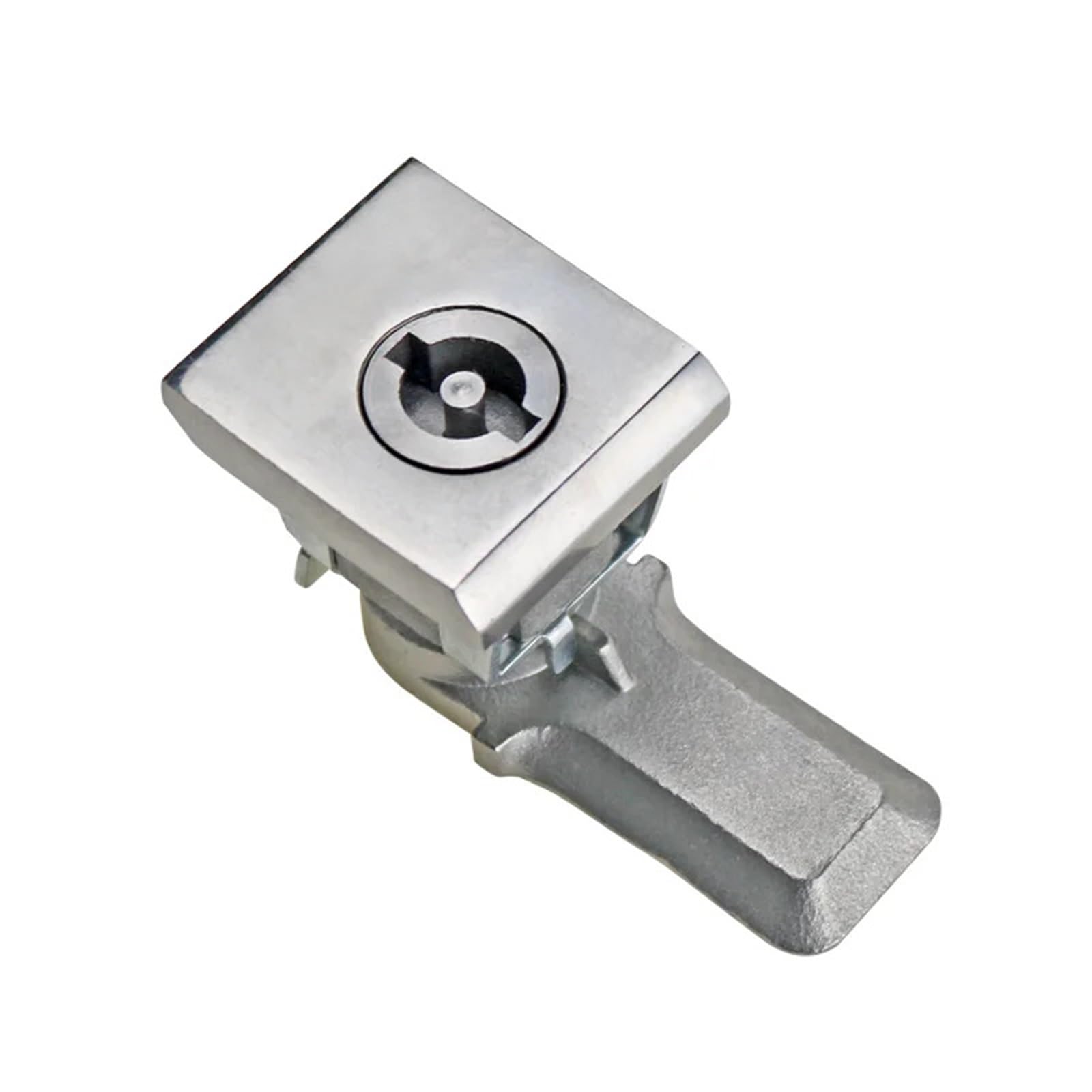 WQGQPXOB 304 Stainless Steel Square Corner Turn Tongue Electrical Cinet Sealed Marine Lock 1Pcs