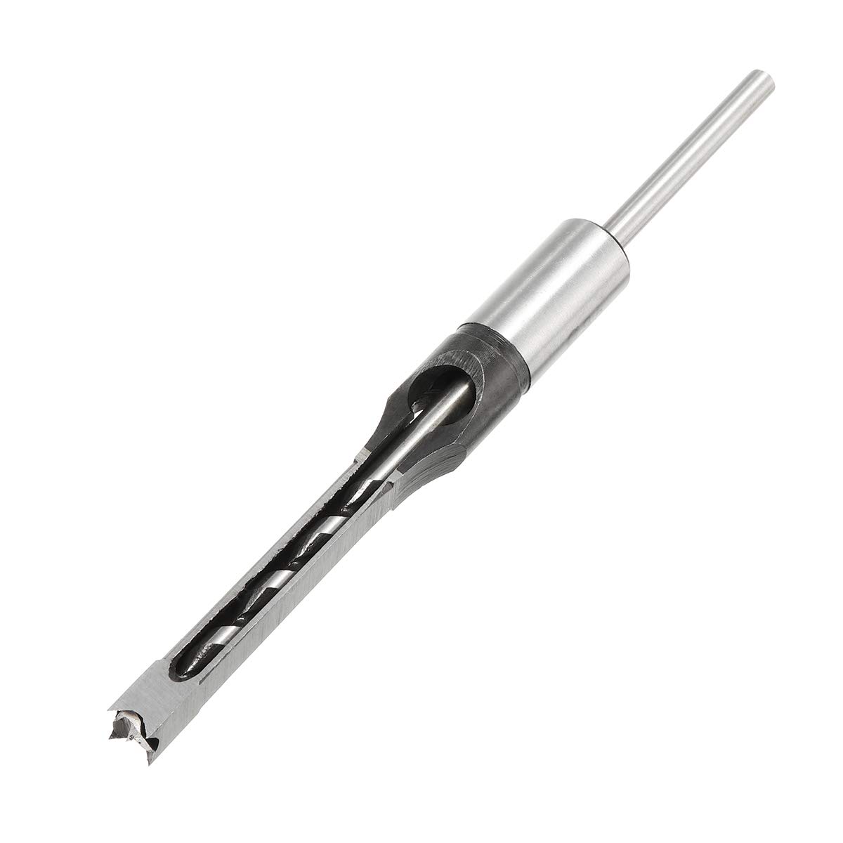 6Pcs 6-16Mm Set Di Punte Per Trapano A Foro Quadrato Per Falegnameria Trapano A Mortasa A Coclea Per Scalpello 6/8 / 9.5/12.7/14 / 16Mm