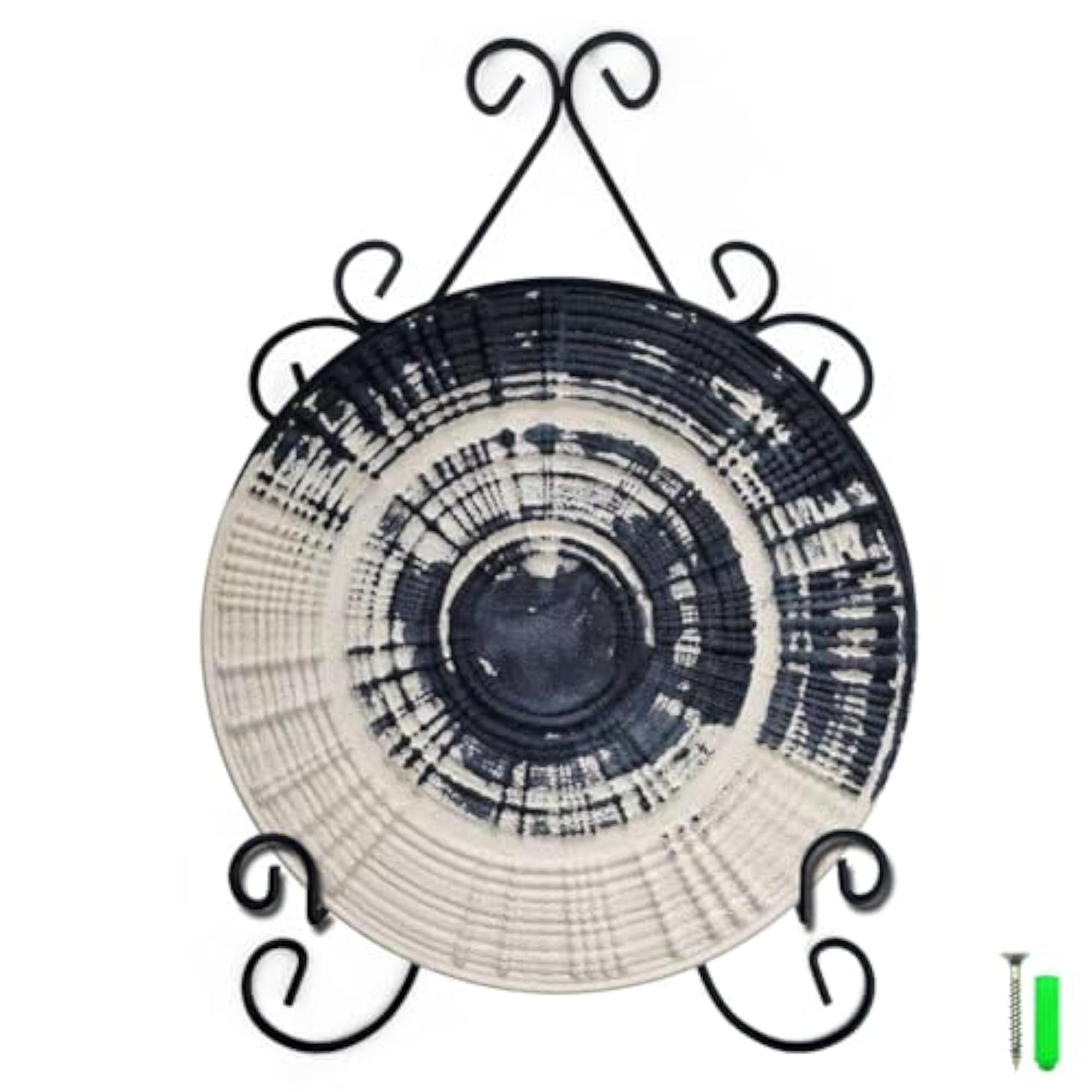Plate Stand Holder for Wall Hanging Display Rack