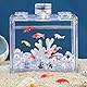 TOYANDONA 10 Mini-Koi-Fischfiguren – Winzige Goldfischmodelle Aus Kunststoff Für Mikrolandschaften Künstliche Fischtank-Dekoration Miniatur-Aquarium-Ornamente Gemischter Stil