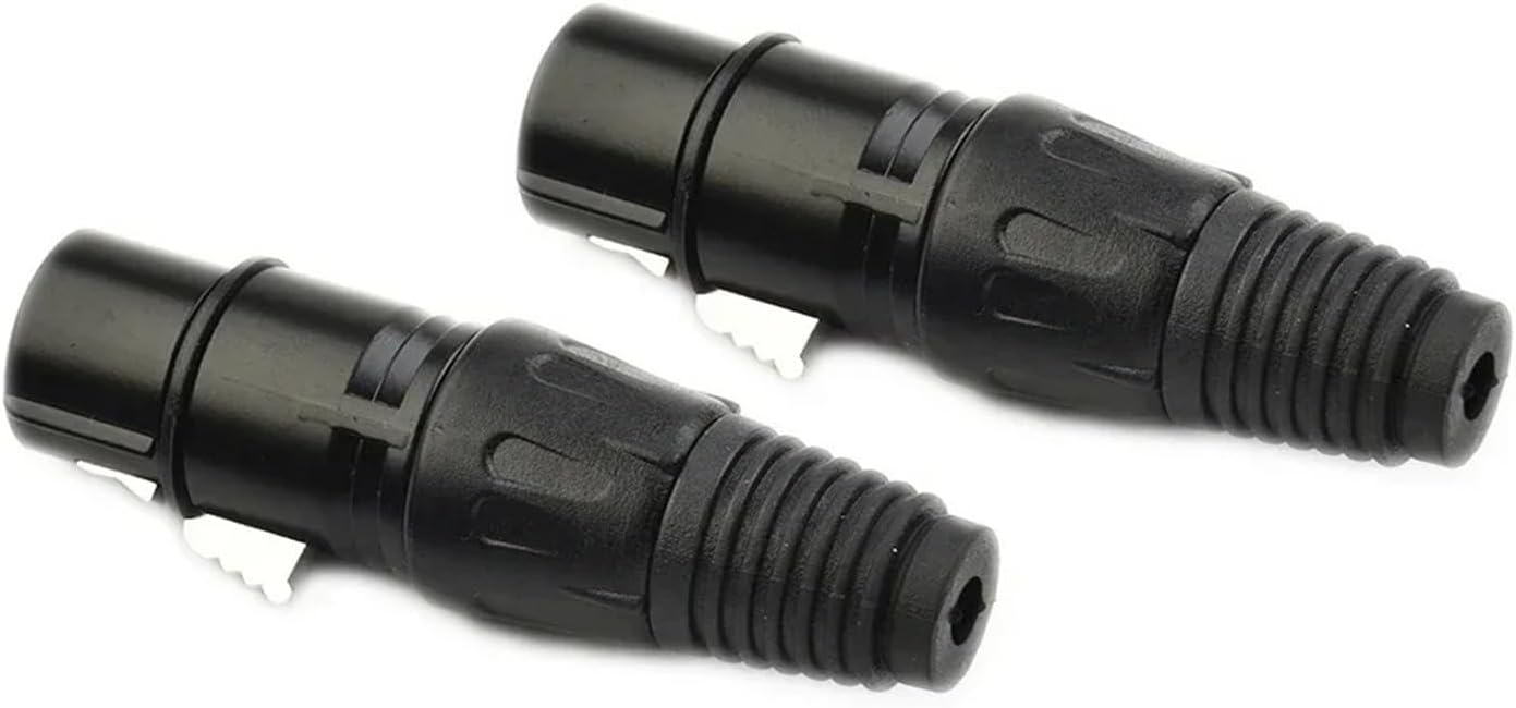 10/20pcs 3 Pin Male Female Plug Audio Microphone Cable Connector Cables Connectors(20 pcs)