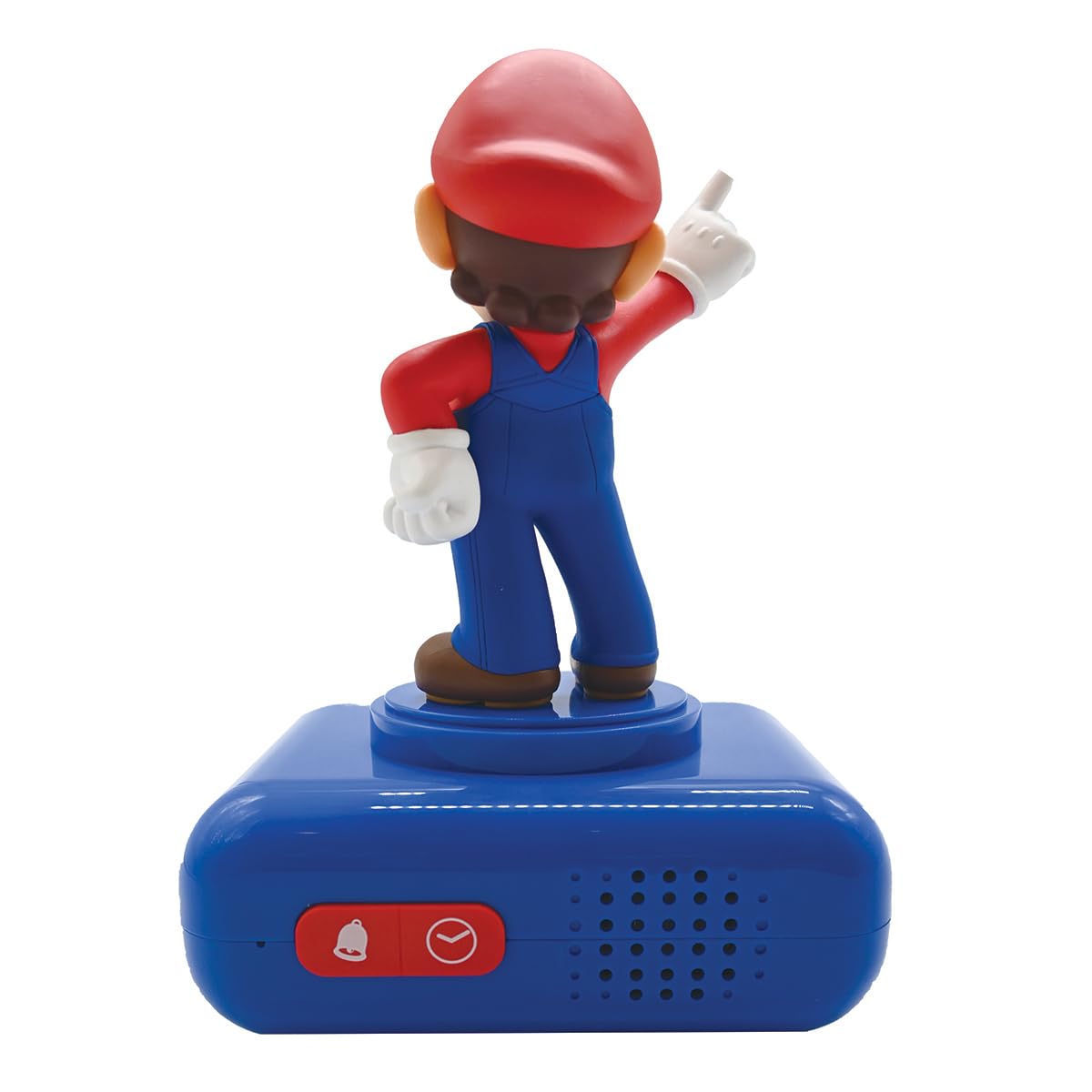 Lexibook - Reloj Despertador Digital Nintendo Super Mario - Función de repetición - Efectos de Sonido de Super Mario - Niños Niños Azul/Rojo - RL800NI