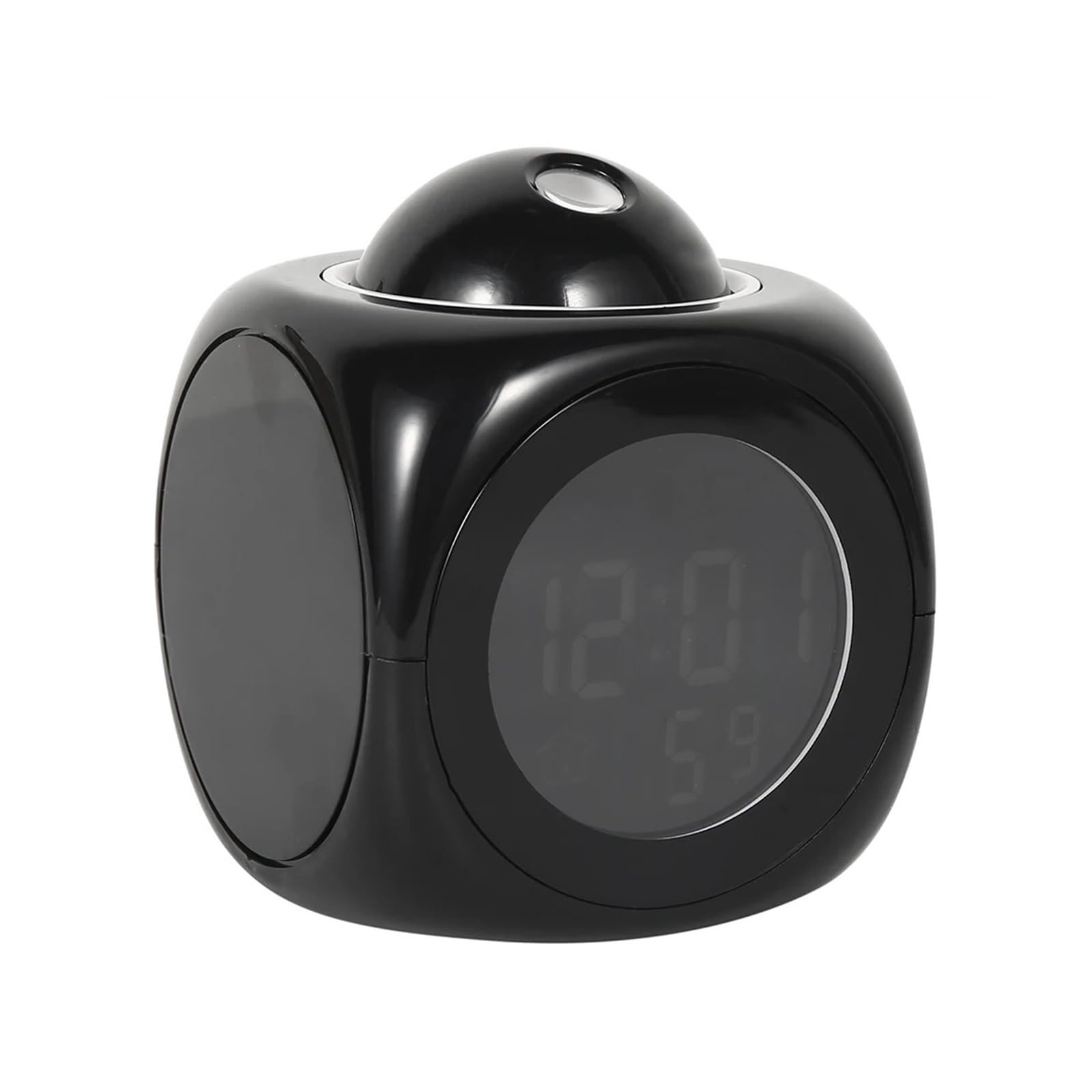 J9V4G6S3B5 Desk Clock Multifunction Projection Digital LCD Snooze Clock Bell Alarm Display Backlight LED Projector Home Table analogue alarm clock