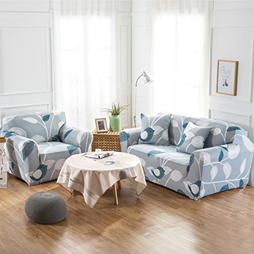 image for HOTNIU Stretch Sofa Slipcover Polyester Spandex Couch Covers 1-Piece P