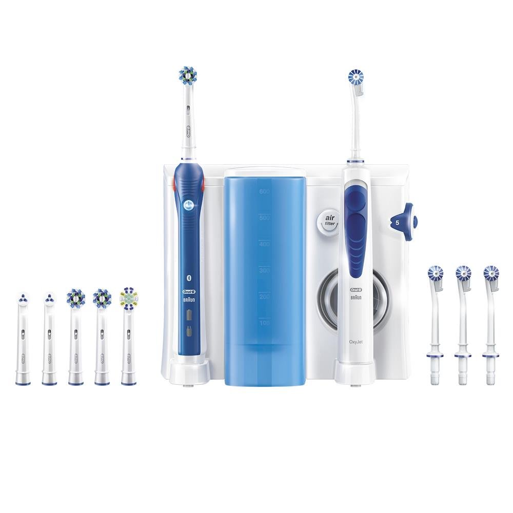 Oral-B OxyJet Cleaning System - Oral Irrigator with Pro 5000 Electric Toothbrush