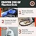 Intermountain Absorbents Universal Absorbent Socks for Leaks and Spills - 3