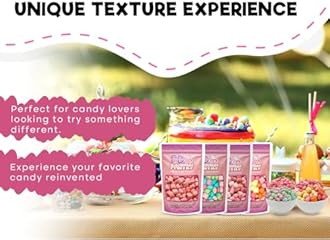 Freeze-Dried Candy Variety Pack, Fruit Burst, 5 oz (4 Pack), Original, All Pinks, All Reds, Sour, Assorted Combo, Gift Bag, 1.25 lb