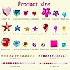 3228pcs Gems Stickers, Self Adhesive Rhinestone Jewel Stickers, Acrylic Gems DIY Craft Decorative Diamond Stickers, Assorted Shapes Jewels Rhinestones Sticker, Gem Sticker Crafts for Kids #2