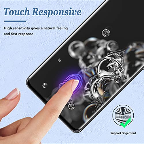 Ottarscreen Galaxy S20 Ultra Screen Protector, 1 Pack Camera Lens Protector【3+1 Pack 】 Easy Installation, 3D Glass 9H Hardness Tempered Glass Screen Protector For Samsung Galaxy S20 Ultra 5G #TOP4