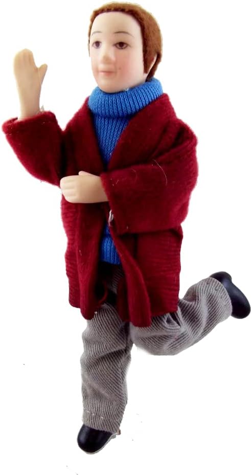 Melody Jane Dolls Houses House Miniature People 1:12 Scale Modern Porcelain Man Gentleman Father
