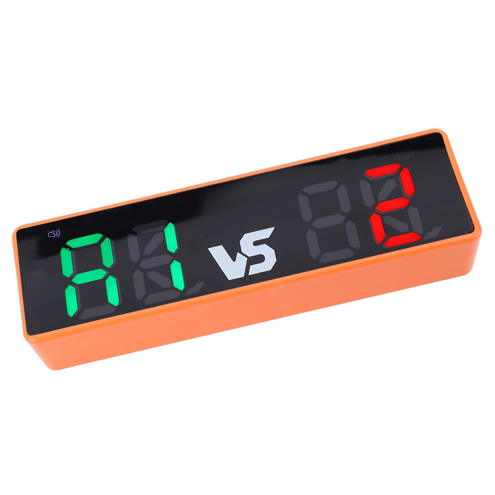 Cryfokt Mini Marcador Digital Portátil, Zumbador Fuerte Recargable de 4 Dígitos para Actividades de Tablero de Juegos Deportivos