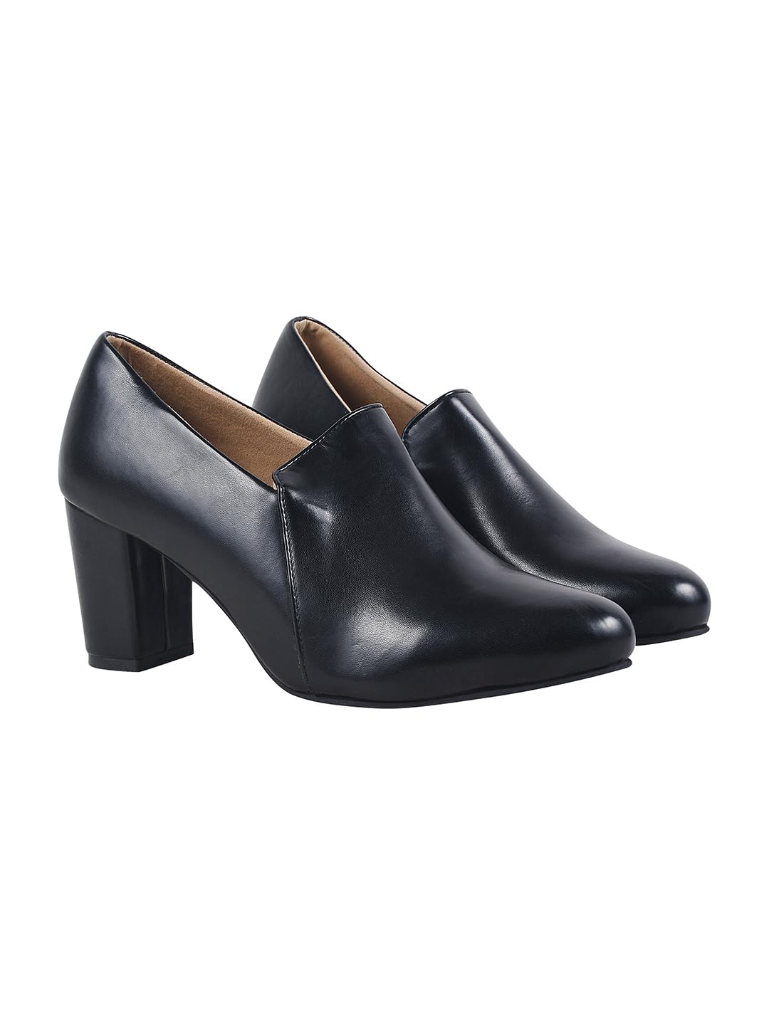 HVNLY Office Pumps Heel for Women | Classic Closed Toe Heels | Premium Formal & Work Wear Footwear-image-31