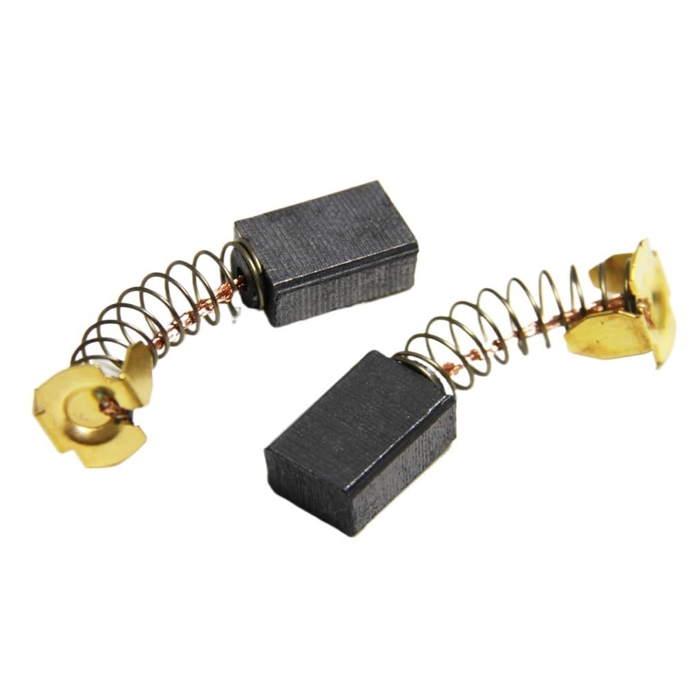 5 pares de escobillas de carbón CB100 CB103 6x10x15mm para herramientas eléctricas 1001 2106 4200N 5800N 9405N motores eléctricos piezas de repuesto