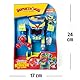 Superthings - Ultra Striker Mr. King Ultra Striker Roboter von Mr. King aus der TV-Serie SuperThings Kazoom Power enthält 1 Ultra Striker Roboter, 1 Mr. King Exclusive