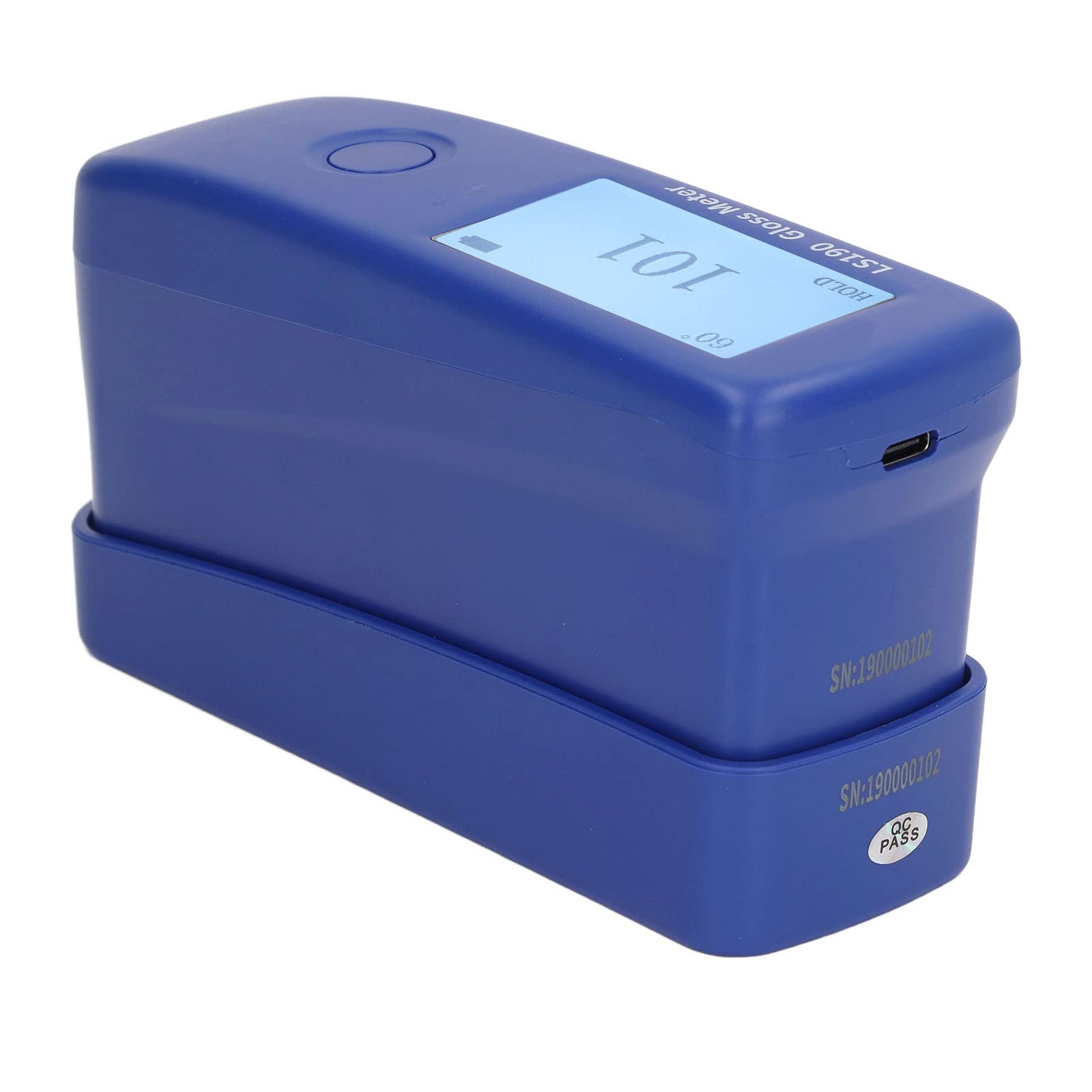 Medidor de Brillo Medidor de Brillo Portátil Medidor de Brillo de Cristal Líquido Digital Adecuado para Inspección por Lotes