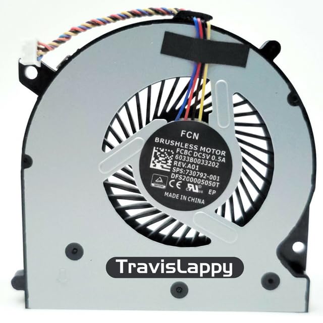TravisLappy Laptop Compatible CPU Cooling Fan for HP Elitebook 840g2 840 G2 CPU Fan (B0CD7V8ZZQ) Amazon Price History, Amazon Price Tracker