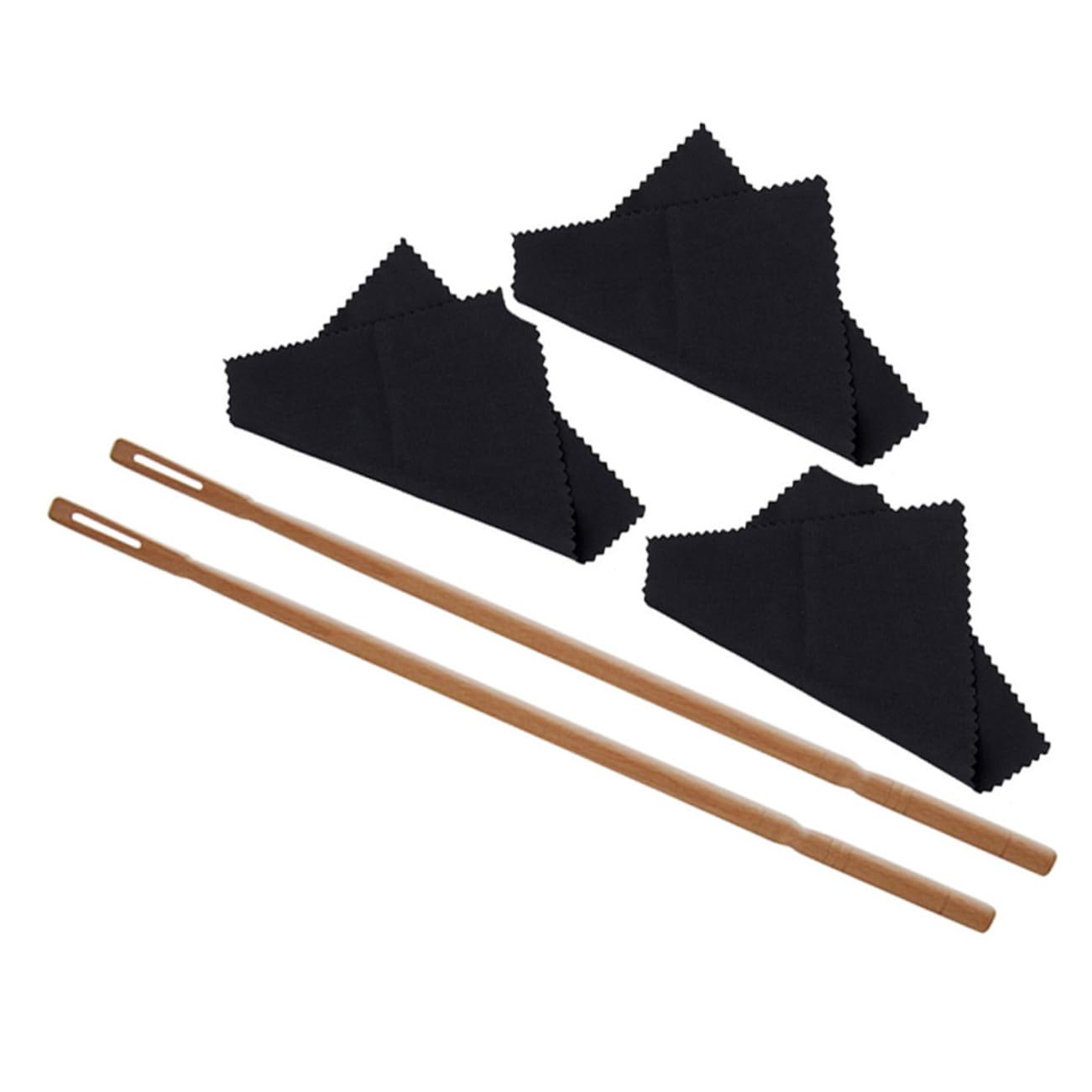 TOYANDONA 4sets Pulizia Per Flauto Kit Professionale Con Bacchetta e Panno Assorbente Strumenti Per La Manutenzione Della Musica Facile Da Trasportare e Utilizzare Per Musicisti e