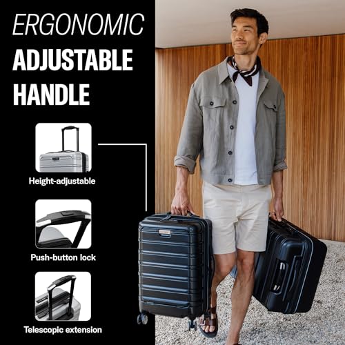 Image of Samsonite Omni 2 Hardside Expandable Luggage with Spinner Wheels, Pale Blue, Pro Carry-on Spinner, Omni 2 Hardside Expandable Luggage With Spinner Wheels