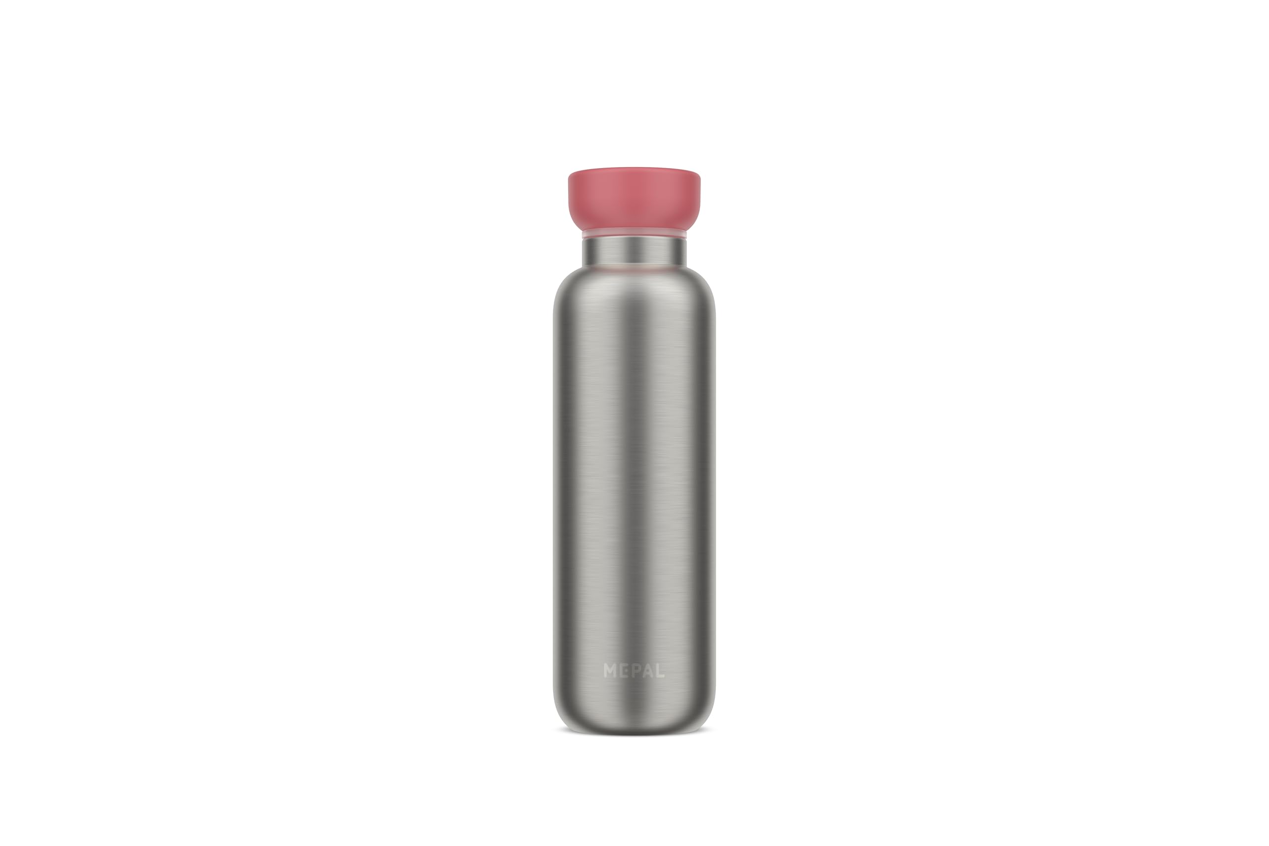 Mepal - Isolierflasche Ellipse - Doppelwandige Thermo Wasserflasche - Thermosflasche für Unterwegs - 12 Stunden heiß & 24 Stunden kalt - Edelstahl - 500 ml - Vivid mauve