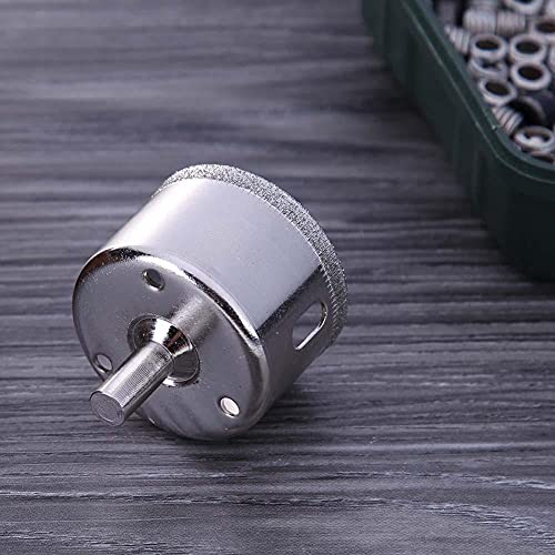 Broca sierra recubierta de diamante 50mm para vidrio miniatura 6