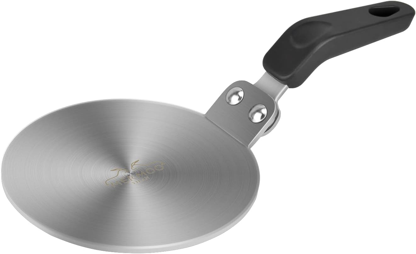 MERMOO YILAN Heat Diffuser Induction Hob Converter 13cm Mocha Pot Stand