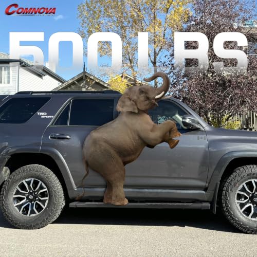 Image of COMNOVA Aluminum Running Boards for Chevy Silverado /GMC Sierra Crew Cab