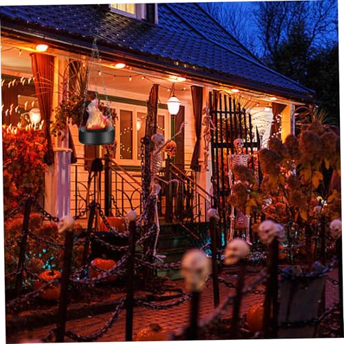 Luces LED de fuego artificial USB para colgar en decoración de casas del terror 5