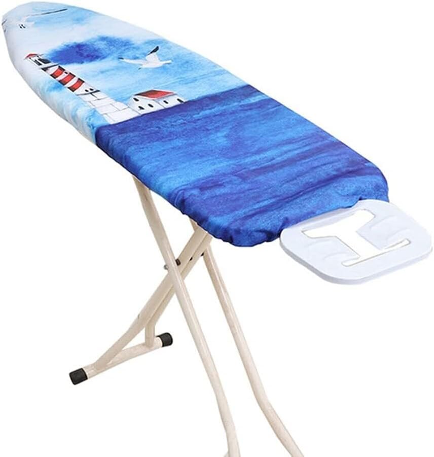 Ocean Series Ironing Board Cover, Digital Print, Thick Heat Insulation, Moisture-Repellent, Fits Standard Boards, Heat-Resistant, 2-Pack