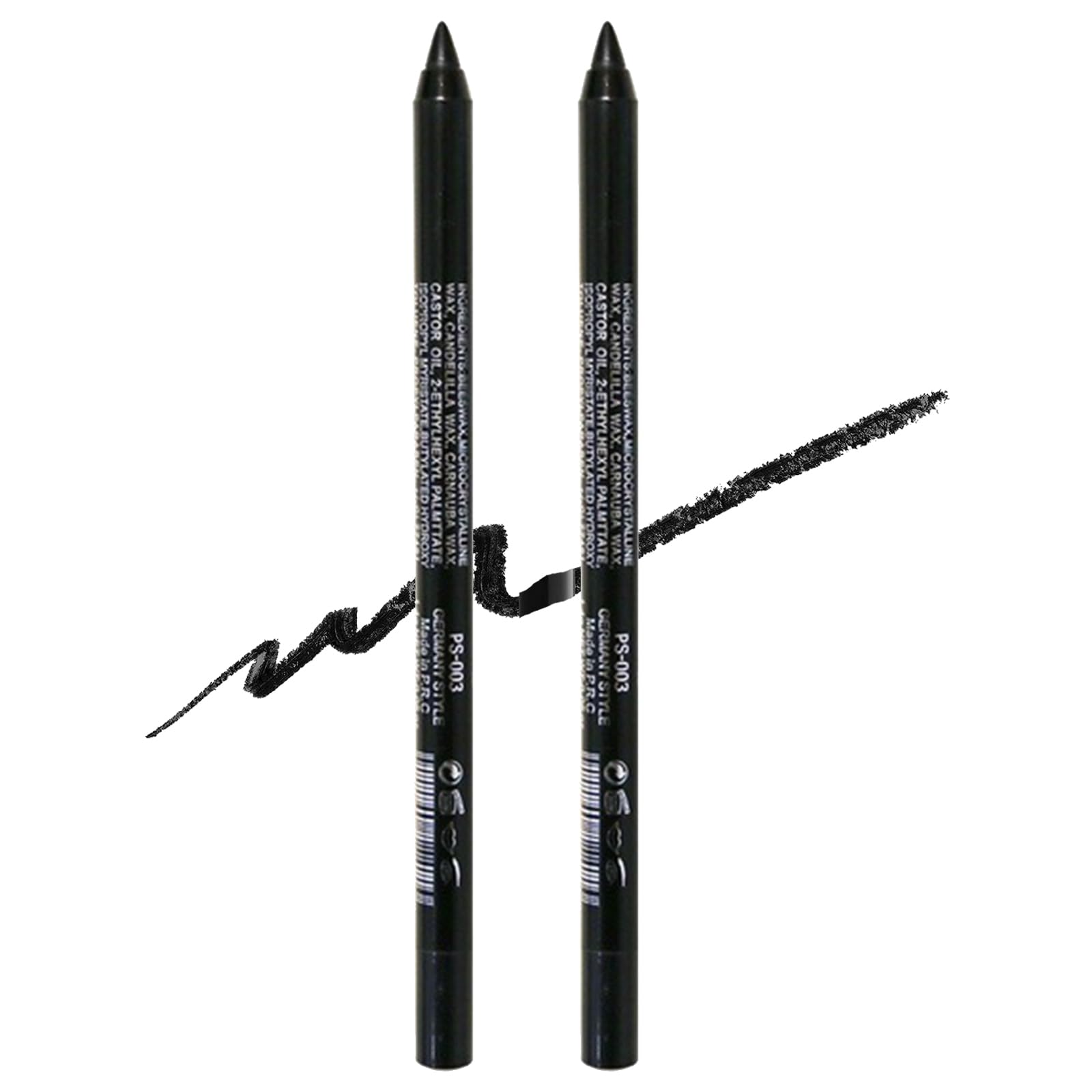 Gel Eyeliner Negro Delineador de Ojos Waterproof Sombra de Ojos Negro Eyeliner Waterproof Negro Eyeliner Lapiz Eye Pencil Lápiz de Ojos Waterproof Larga Duración Gel Eyeliner Regalos para Mujeres