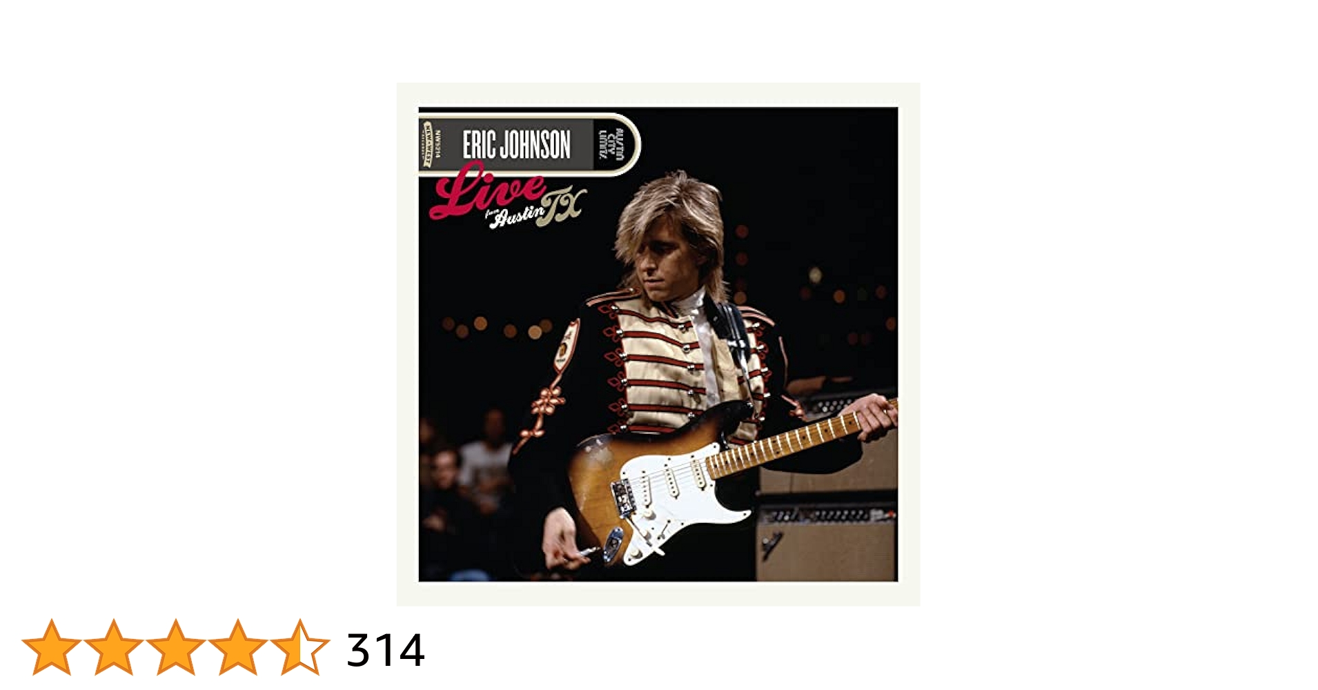 Live From Austin Tx (Vinyl): JOHNSON,ERIC: Amazon.ca: Music