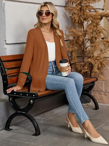 Image of Heymoments Cardigan for Women Long Sleeve Lightweight Sweaters
