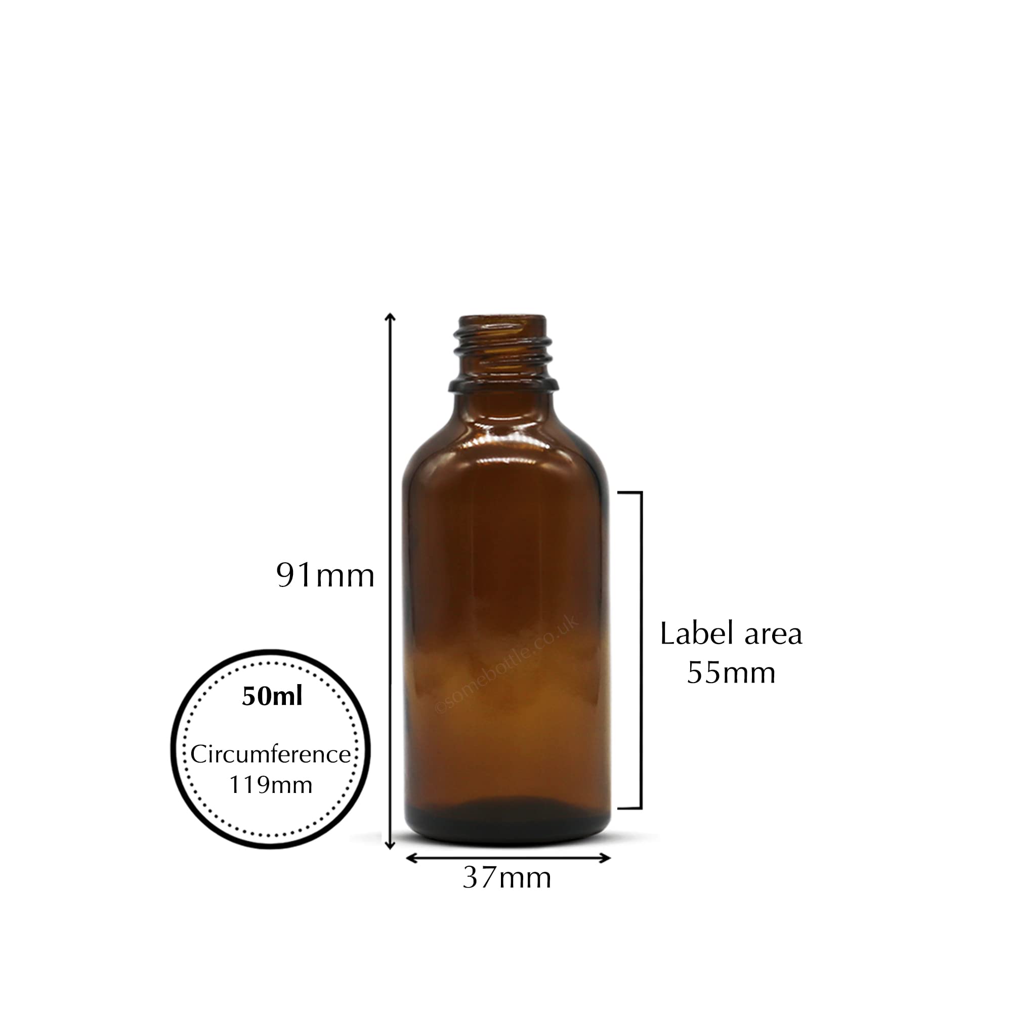 105 x 50 ml bernsteinfarbene Glasflaschen mit Glas-Augentropfer, manipulationssichere Pipetten, Großhandel, bernsteinfarbene Glas-Tropfflaschen, nachfüllbar, für ätherische Öle, Parfüm, Chemie, Labor