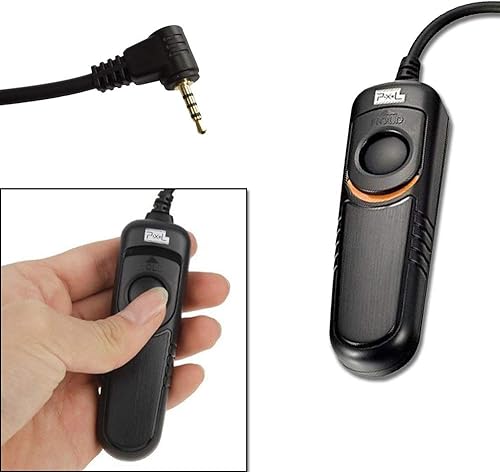 Vista 18 de Pixel Cable de liberación del obturador del mando a distancia DC2 Cable de control remoto compatible con cámaras Nikon Reemplaza el cable remoto