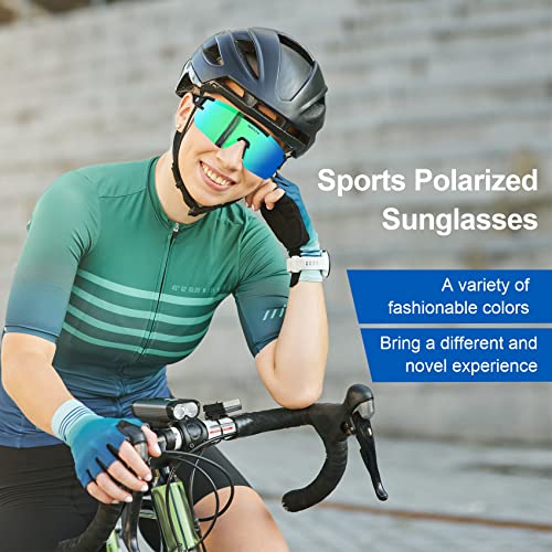Bollfo Polarized Sports Sunglasses,Uv405 Protection Outdoor Glasses For Men Women Youth Baseball Cycling Running Driving Golf #TOP1