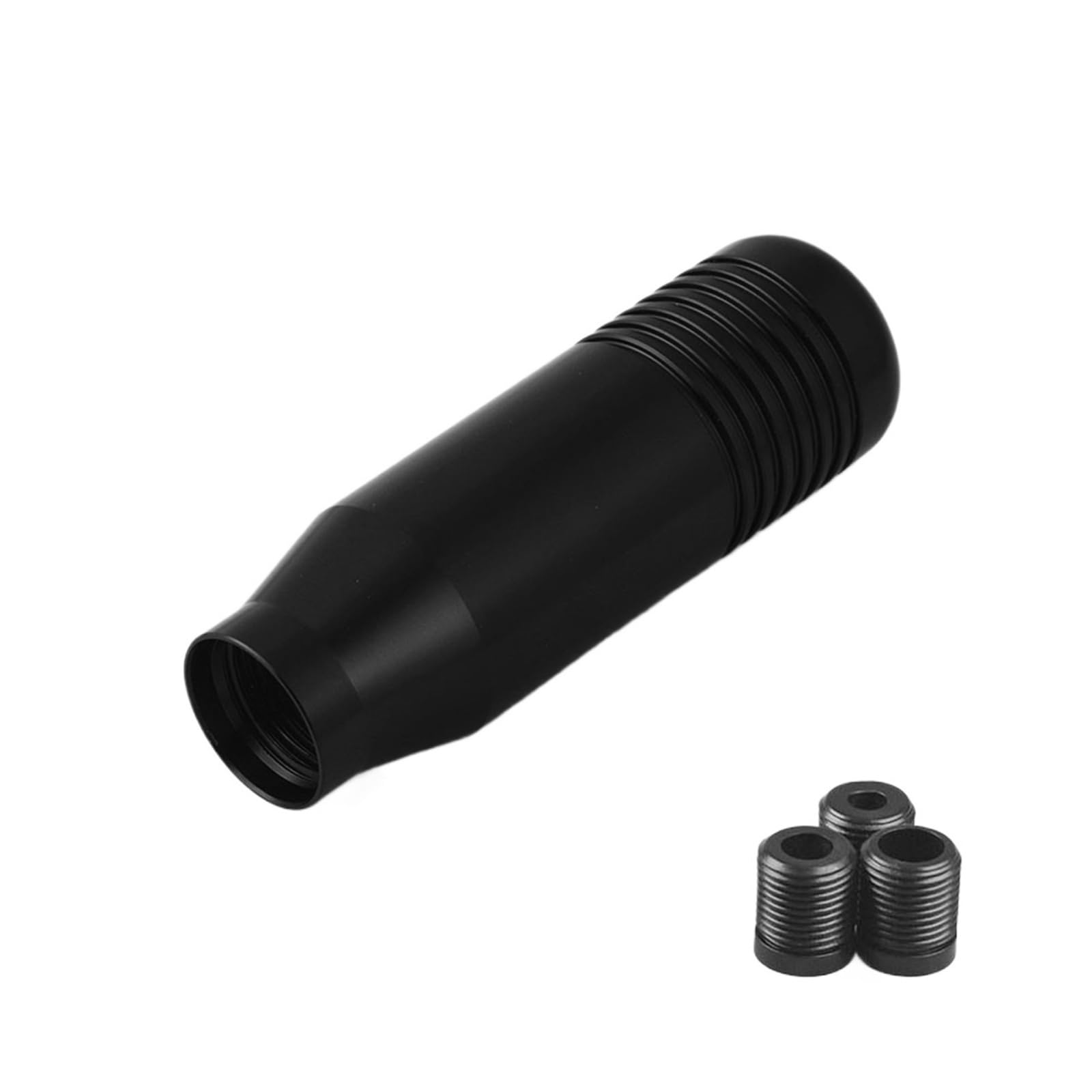 AMCBYSGC Gear Shift Knob 8.5cm Extended Shifter Head Manual Transmission(Black)