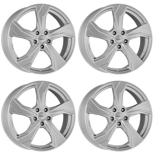Dezent KB Silver 6.0Jx16 ET43 5x112 Lot de 4 jantes compatibles avec Seat Ateca Leon