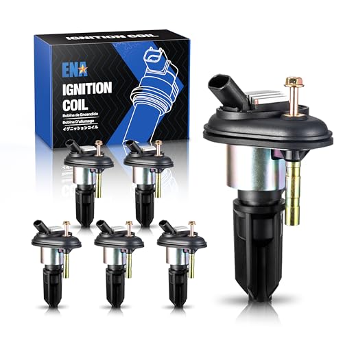 ENA Set of 6 Ignition Coil Pack Compatible with Chevy GMC Isuzu Hummer Saab Buick Trailblazer Envoy...