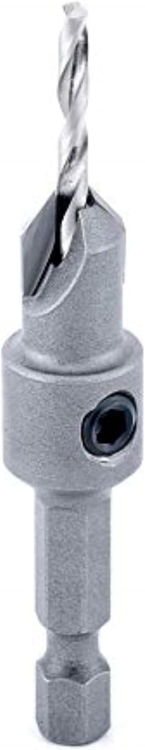 Amana Tool 55264 Carbide Tipped 82° Countersink Drill Bit, 3/8" D x 49° x 1/4" Hex Shank for #8 Wood Screws