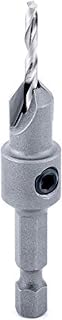 Amana Tool 55264 Carbide Tipped 82° Countersink Drill Bit, 3/8" D x 49° x 1/4" Hex Shank for #8 Wood Screws