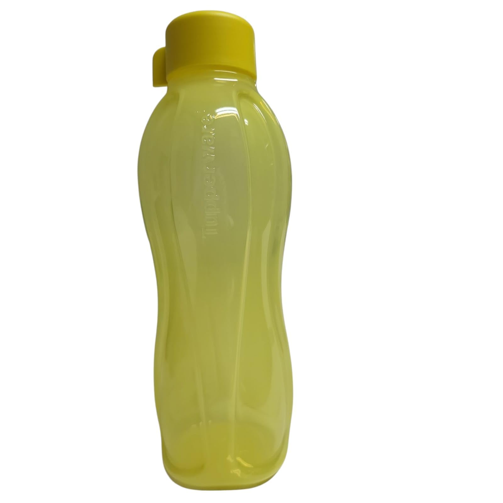 Tupperware To Go Eco Borraccia Con Tappo A Vite - 1000 Ml, Giallo, Lavabile In Lavastoviglie