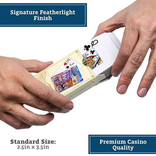 Boardwalk Puzzles Premium Featherlight Unique Playing Cards, Fun Themed Deck for Home and Travel | Nashville Music City - Image 4