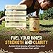DOSE OF NATURE Raw Honey with Bee Bread | Small Batch, Unfiltered Superfood Honey Pack for Energy & Stamina | Organic Honey for Vitality, Recovery, Immunity & Daily Wellness | Wildcrafted, 50 Servings