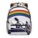 canoa india infantil El Diseño Súper Lindo Con Correas Ajustables Se Puede Ajustar Fácilmente, Cremallera De Alta Calidad, Acabado Fino, Un Regalo Perfecto Para Sus Hijos
